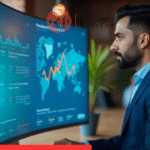 Business leader analyzing office rent strategy in a hybrid workspace, India 2025