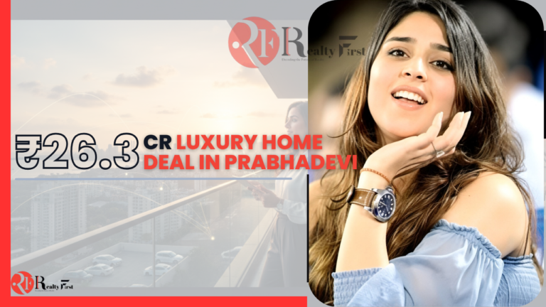 Ritika Sajdeh Buys ₹26.30 Cr Luxury Apartment in Prabhadevi