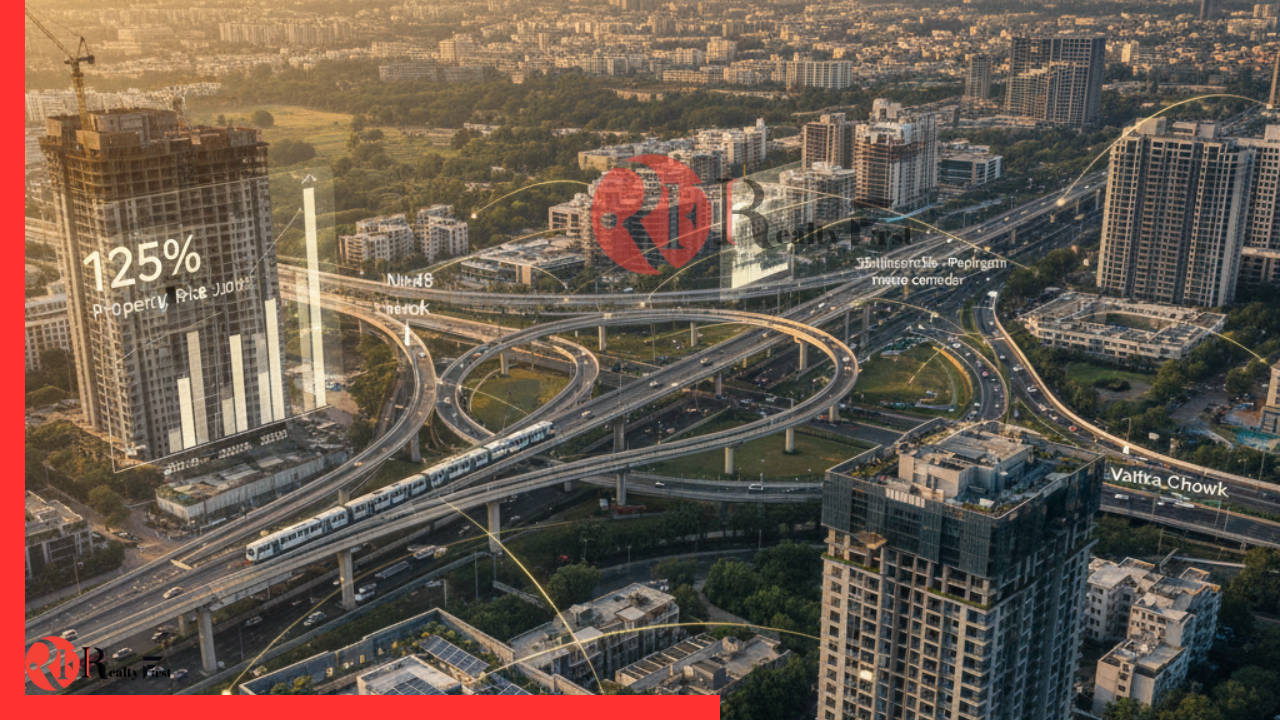Read more about the article Southern Peripheral Road Records 125% Property Price Jump Over 3 Years; Infrastructure Push Drives Demand