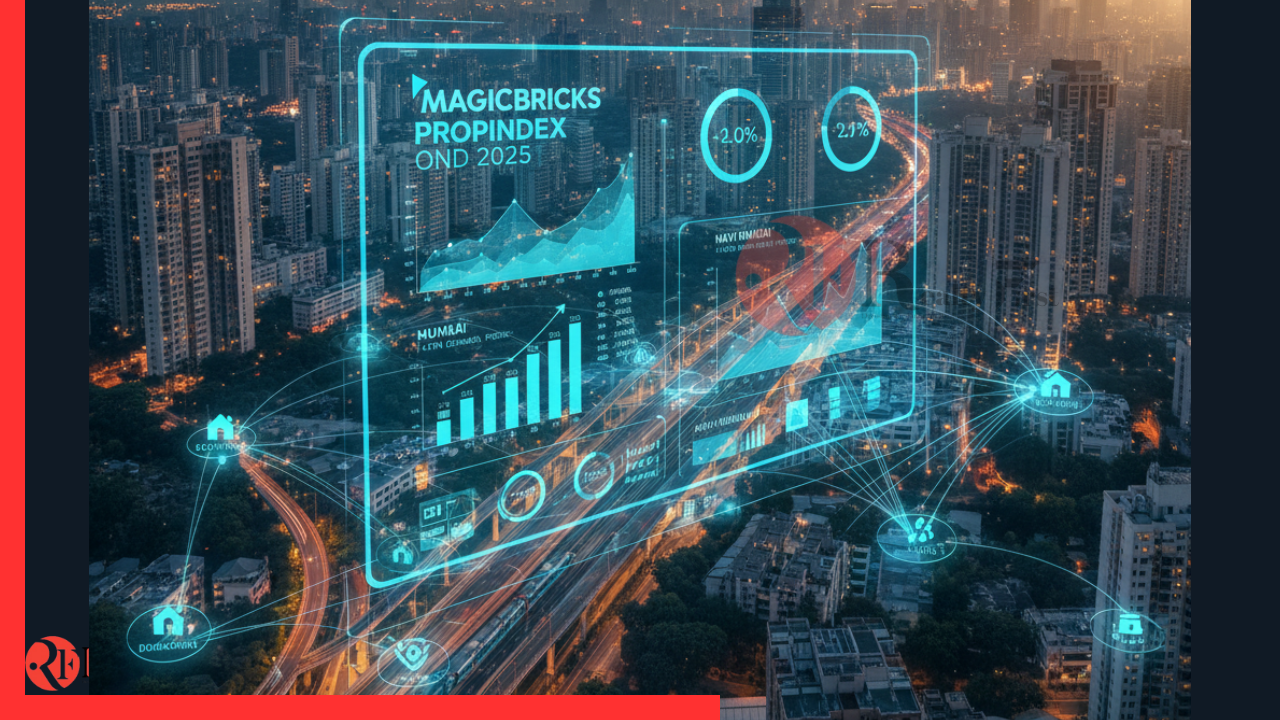 Read more about the article Western India Housing Markets End 2025 with Supply Momentum and Price Resilience: Magicbricks PropIndex
