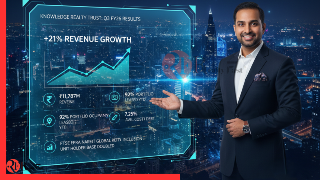 Knowledge Realty Trust Q3 FY26 Results: Revenue Up 21%