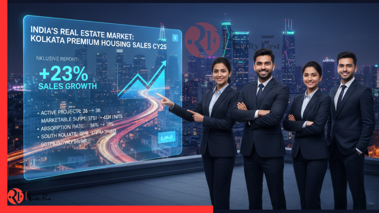 Read more about the article NKlusive Report Shows 23% Growth in Kolkata Premium Housing Sales in CY25