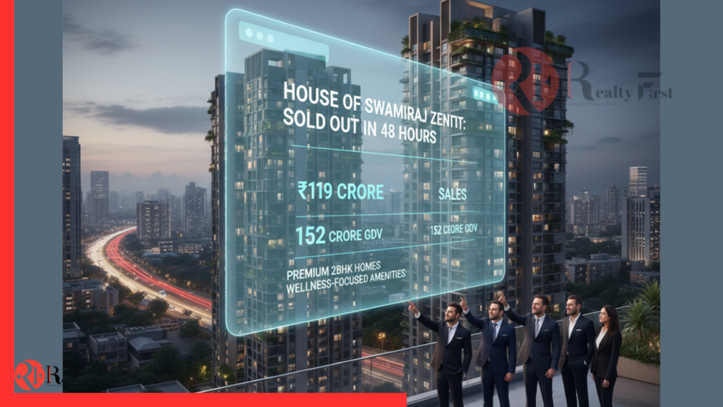 ZENITH 2BHK Thane Sold Out in 48 Hours, ₹119 Cr Sales