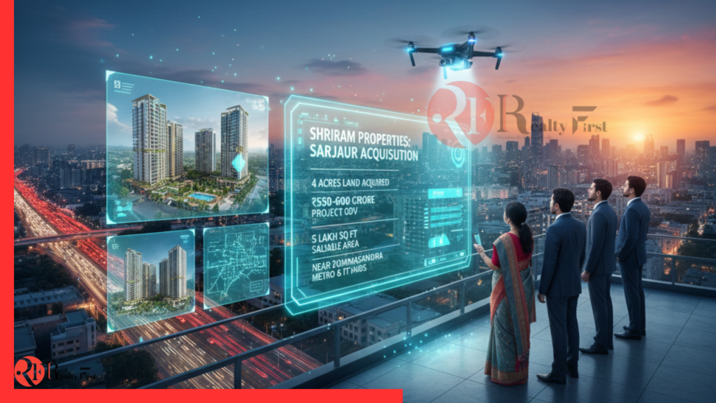 Shriram Properties Buys 4-Acre Sarjapur Land