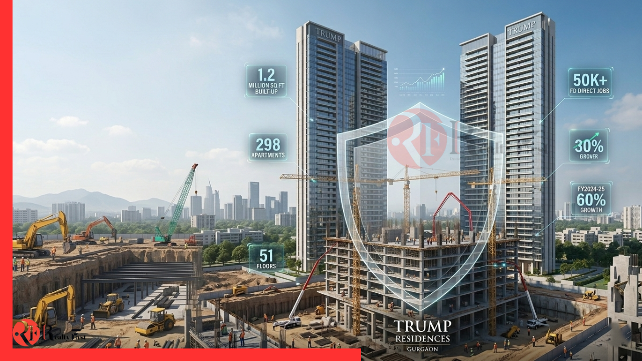Read more about the article Smartworld begins construction of Trump Residences Gurgaon, awards ₹1,000 cr contract