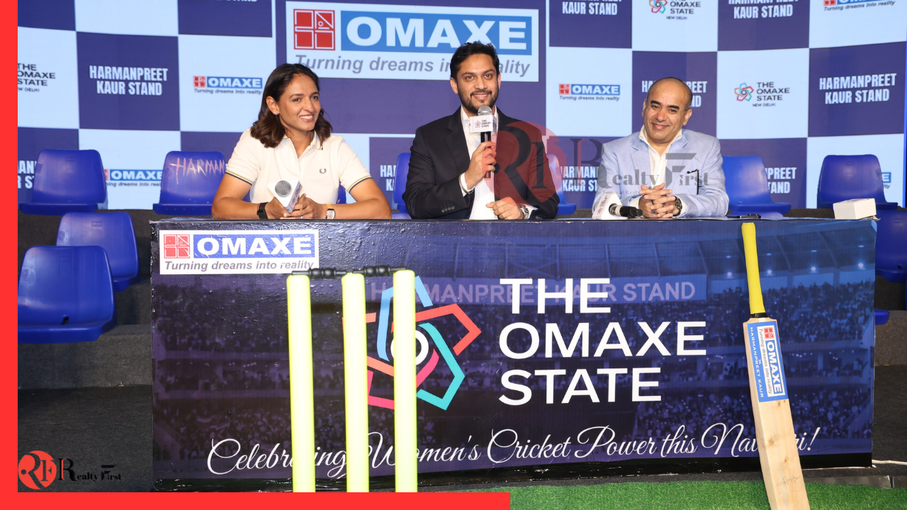 Read more about the article Omaxe Names ‘Pink Stand’ After Harmanpreet Kaur at Dwarka Stadium Project
