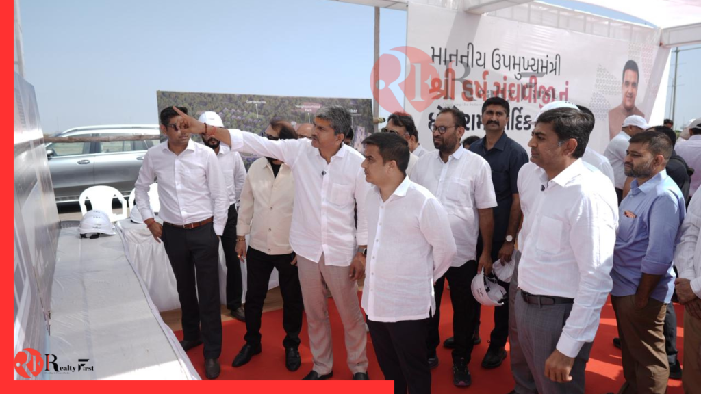 Harsh Sanghavi Reviews Dholera Infrastructure, Visits Akhilam