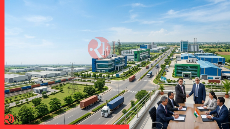 Reliance MET City industrial township supporting manufacturing investments and job creation in Haryana.