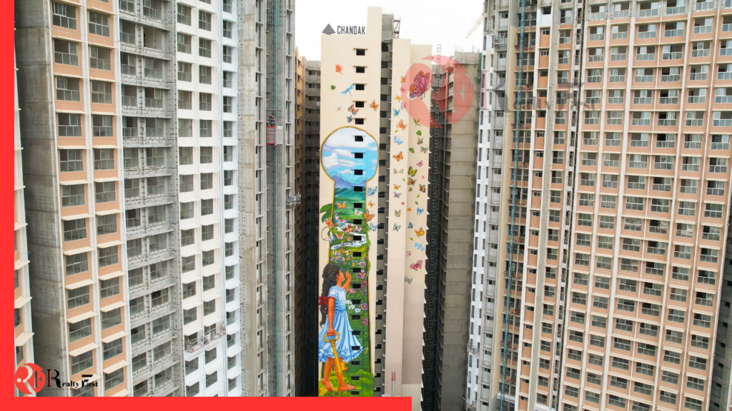 Chandak Group Unveils 15,000 Sq Ft Mural on Mumbai SRA Tower