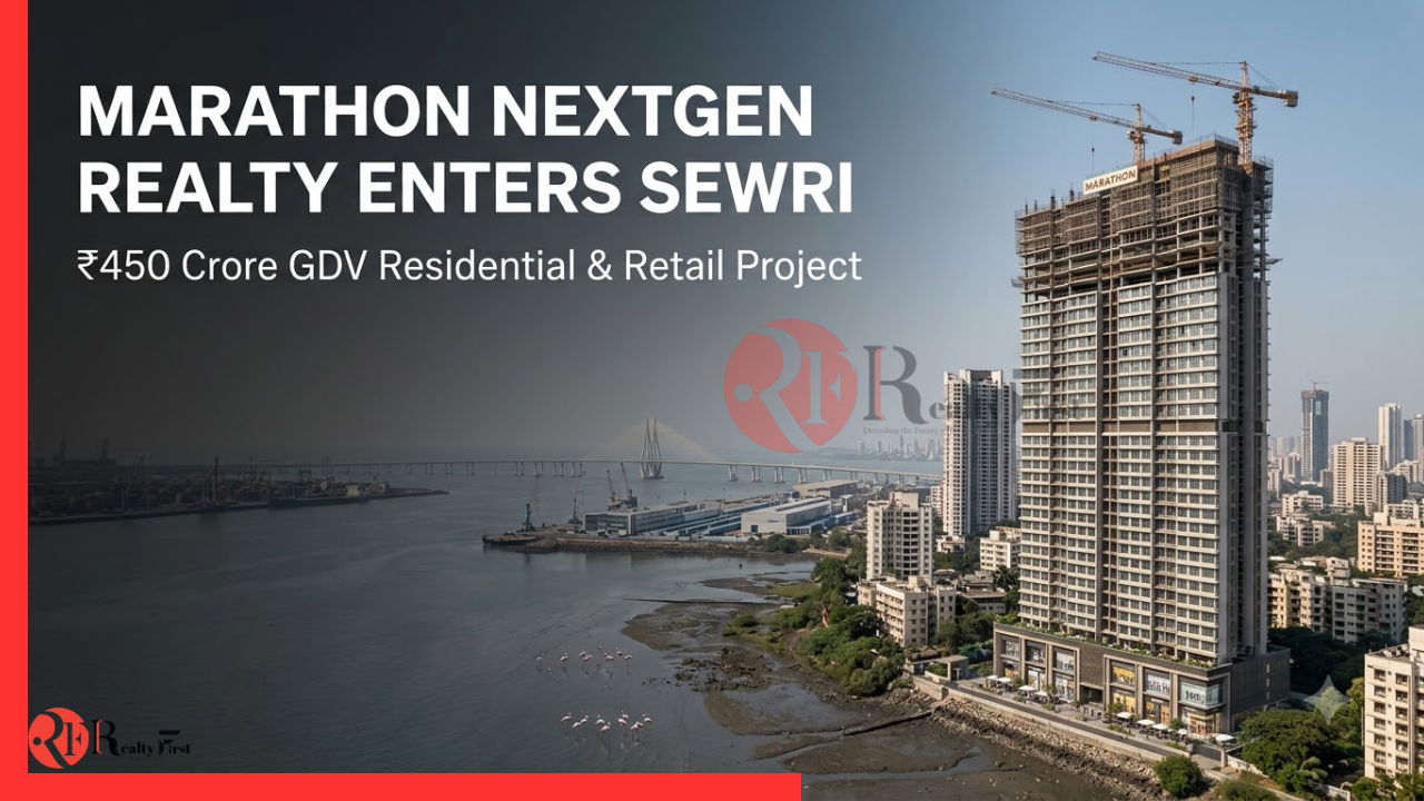 Read more about the article Marathon Nextgen Realty Enters Sewri with ₹450 Crore GDV Residential and Retail Project