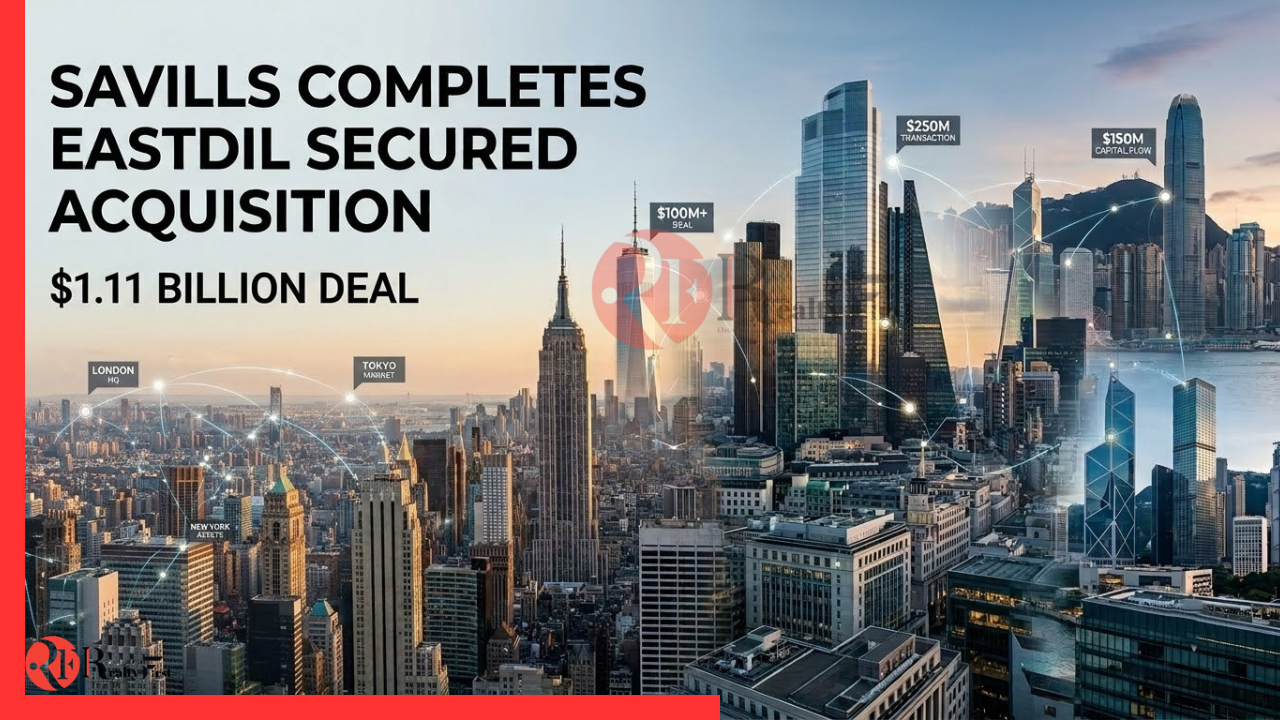 Read more about the article Savills Completes $1.11 Billion Acquisition of Eastdil Secured