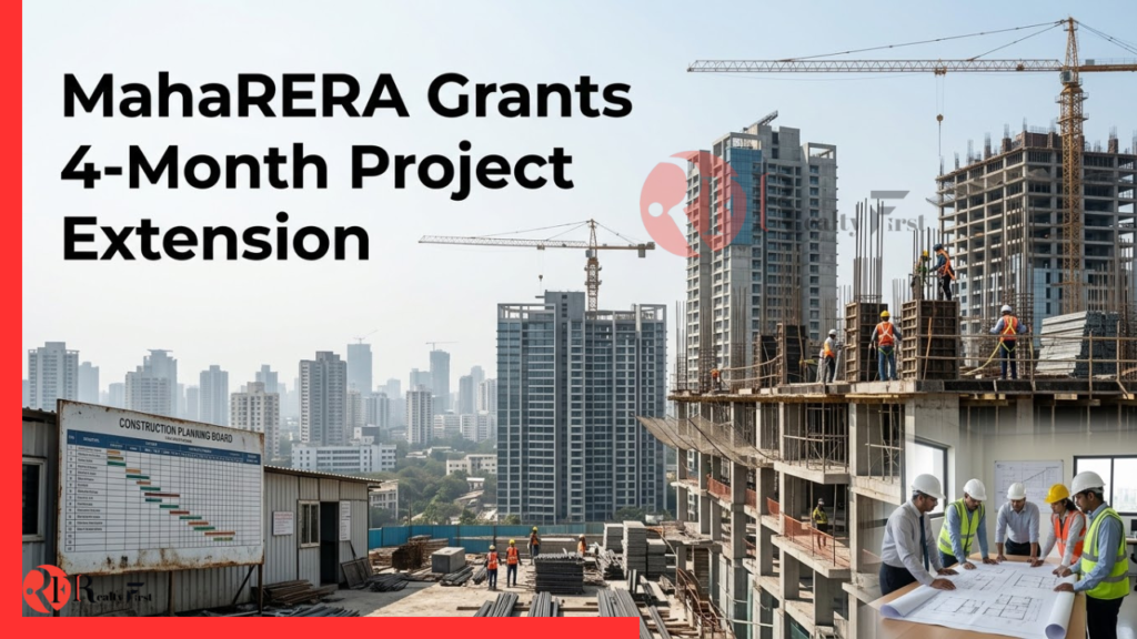 MahaRERA Grants Automatic 4-Month Extension to Eligible Projects