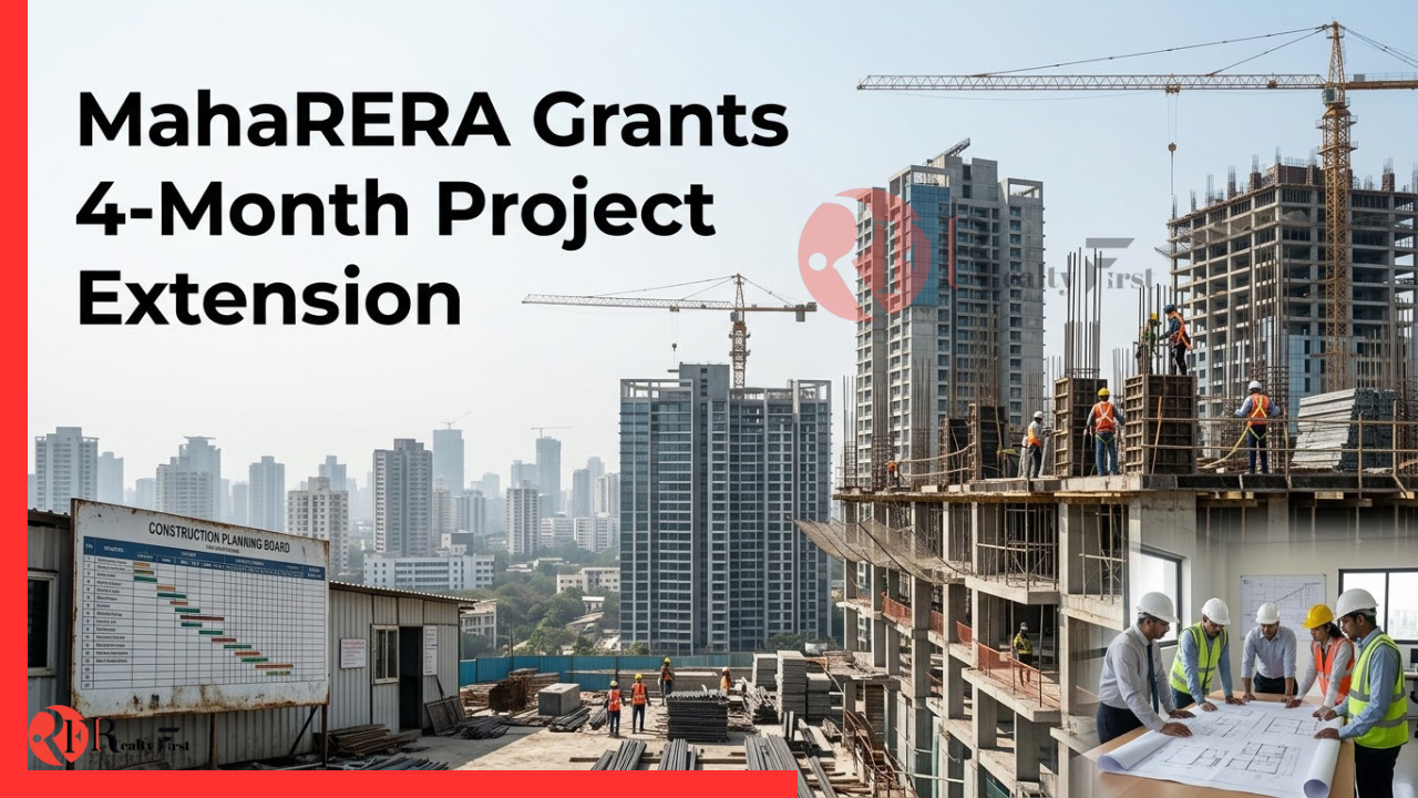 Read more about the article Real Estate Sector Welcomes MahaRERA’s Automatic Four-Month Project Timeline Extension