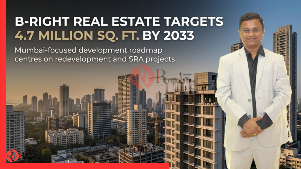 B-Right Real Estate Targets 4.7 Million Sq. Ft. in Mumbai by 2033