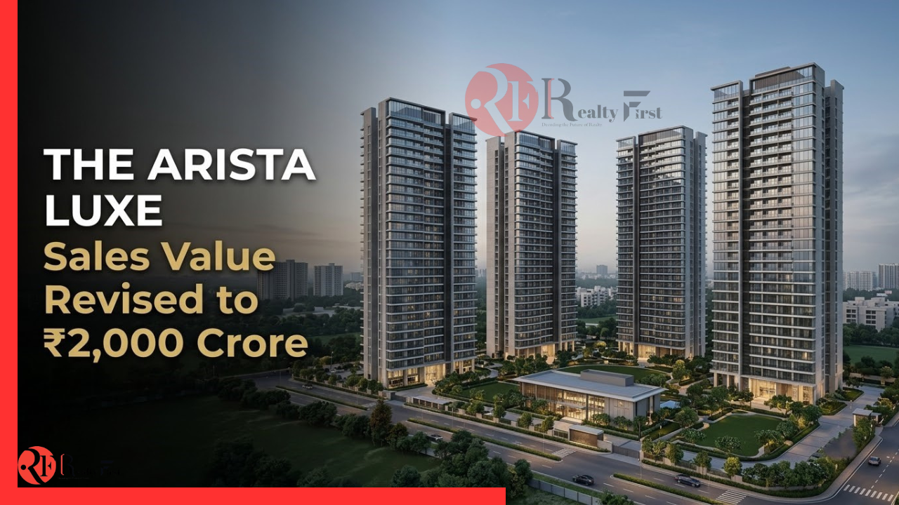 Read more about the article Nimbus Group’s The Arista Luxe Reaches Advanced Construction Stage, Sales Value Revised to Rs. 2,000 Crore