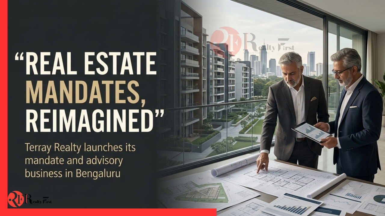 Read more about the article Terray Realty Launches in Bengaluru to Focus on Real Estate Mandates and Advisory