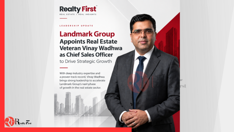 Vinay Wadhwa Appointed CSO at Landmark Group | Realty First