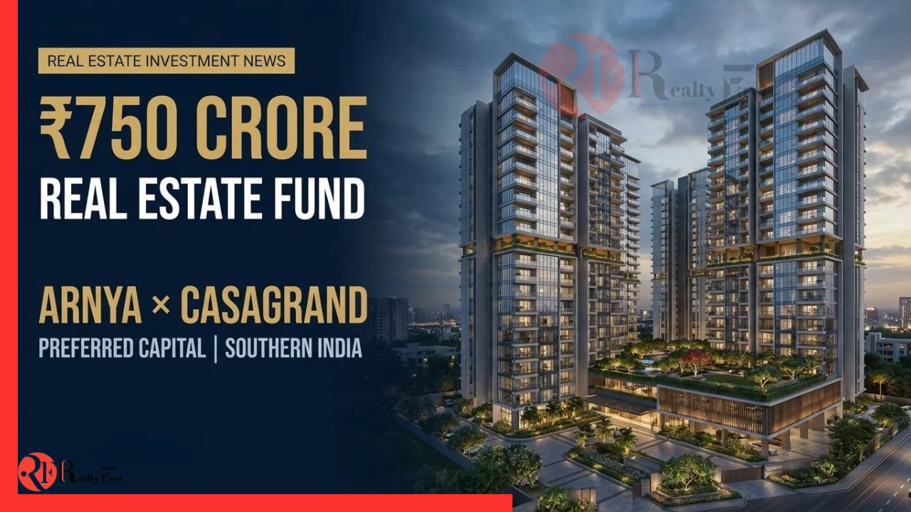 Read more about the article Arnya RealEstates Fund Launches ₹750 Crore Preferred Capital Fund with Casagrand