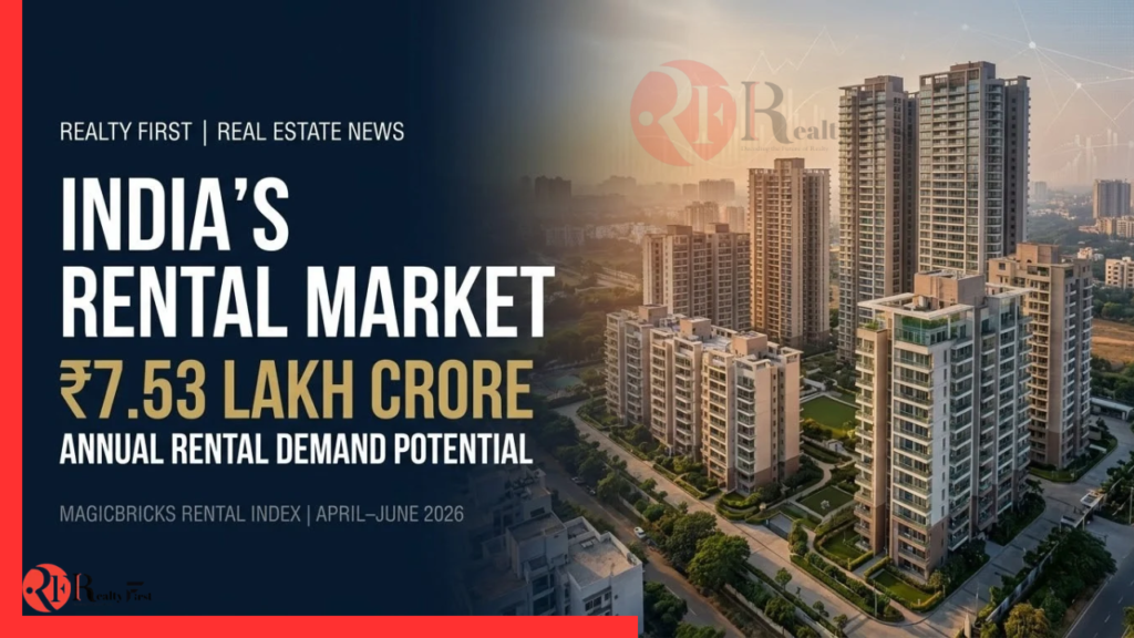 Magicbricks Rental Index 2026: ₹7.53 Lakh Crore Demand