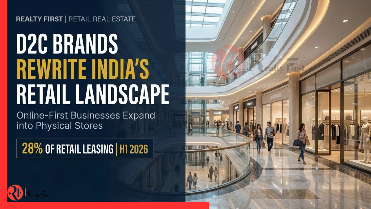 Read more about the article D2C Brands Increase Their Share of India’s Retail Leasing as Offline Expansion Gathers Pace