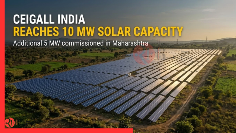 Ceigall India Commissions 10 MW Solar Capacity in Maharashtra