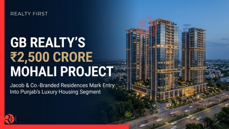 GB Realty Announces Jacob & Co. Residences in Mohali