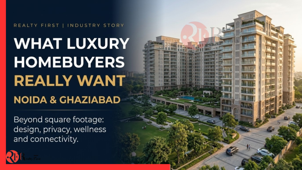 Luxury Homebuyers in Noida and Ghaziabad: What They Want