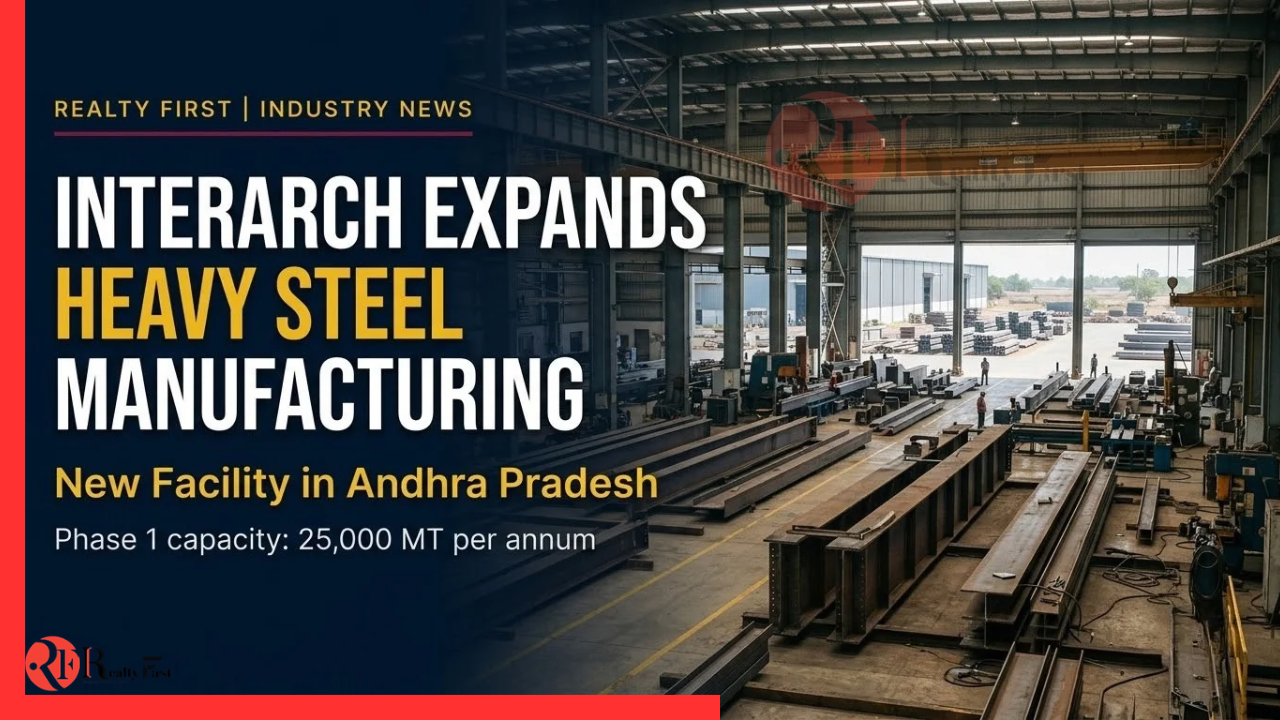 Read more about the article Interarch Inaugurates Heavy Structural Steel Manufacturing Facility in Andhra Pradesh