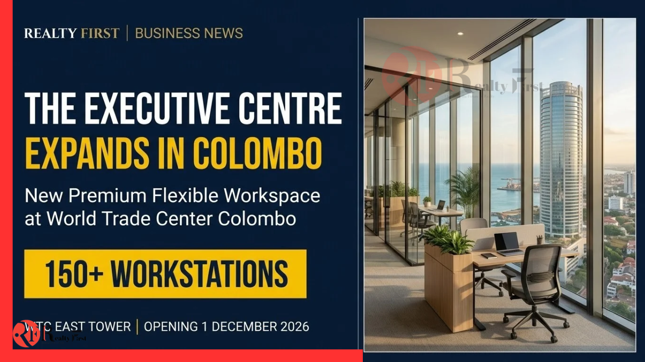 Read more about the article The Executive Centre to Open New Flexible Workspace at Colombo’s World Trade Center in December