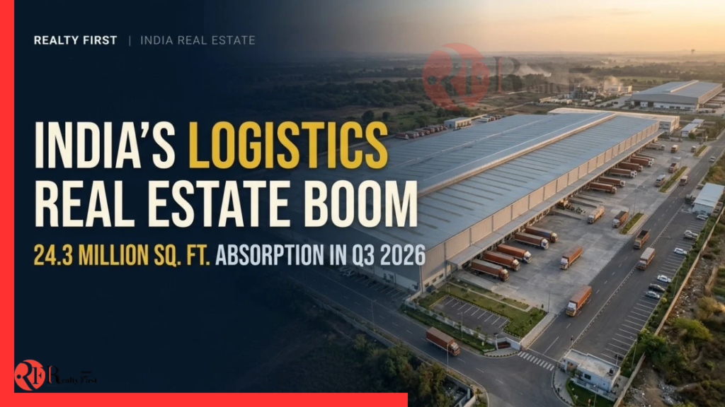 India Industrial and Logistics Real Estate Absorption Rises 14.1% in Q3 2026