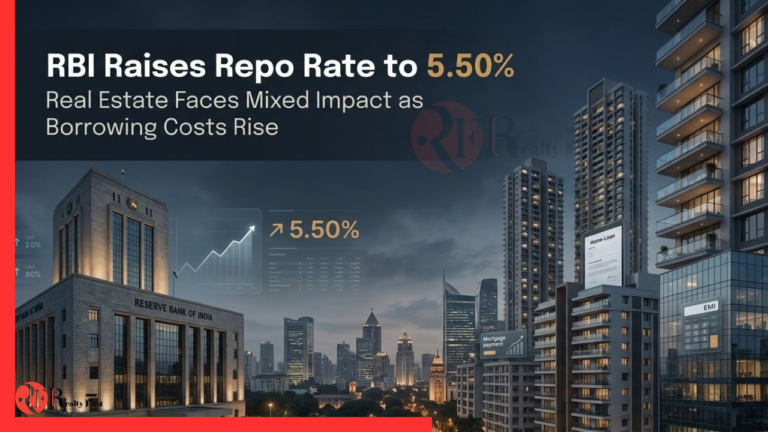 RBI Repo Rate Hike to 5.50%: Impact on Real Estate