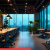 Premium coworking office interior at UrbanVault’s Golf Course Road centre in Gurgaon.